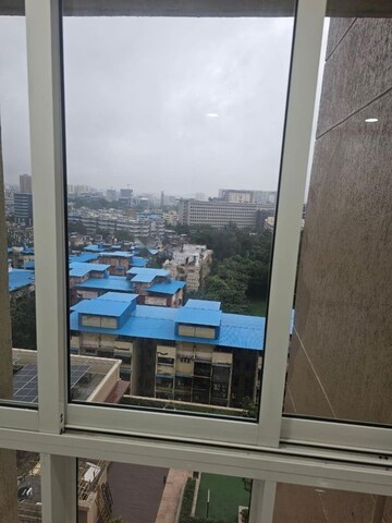 Balcony in 2 BHK Apartment at Nahar Amaryllis Towers and Plaza, Chandivali – for Rent