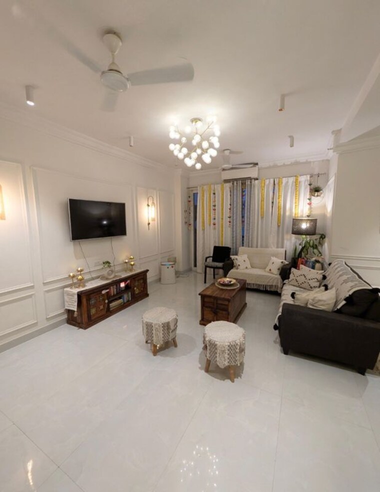 Living Room, unitech-the-close-north 3 Bedroom 1997 Sq.Ft. Apartment In Sector 50 Gurgaon 10022660