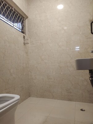 Bathroom in 2 BHK Builder Floor at East Of Kailash – for Rent