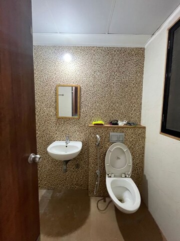 Bathroom in 1 BHK Apartment at Lodha Downtown, Dombivli East – for Rent
