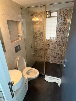Bathroom in 2 BHK Apartment at Khar West – for Rent
