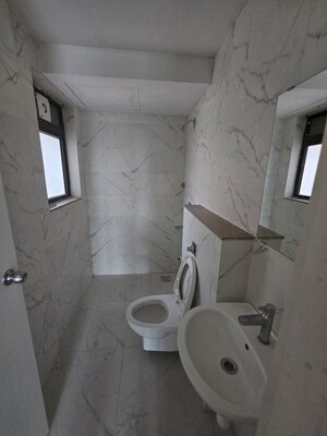 Bathroom in 4 BHK Apartment at Kanjurmarg East – for Sale