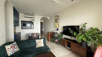 Living Room in 2 BHK Apartment at L&T Crescent Bay T2, Parel – for Rent