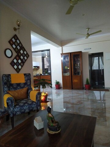 Living Room in 3.5 BHK Apartment at Pinnacle Tower, Indrapuram – for Sale