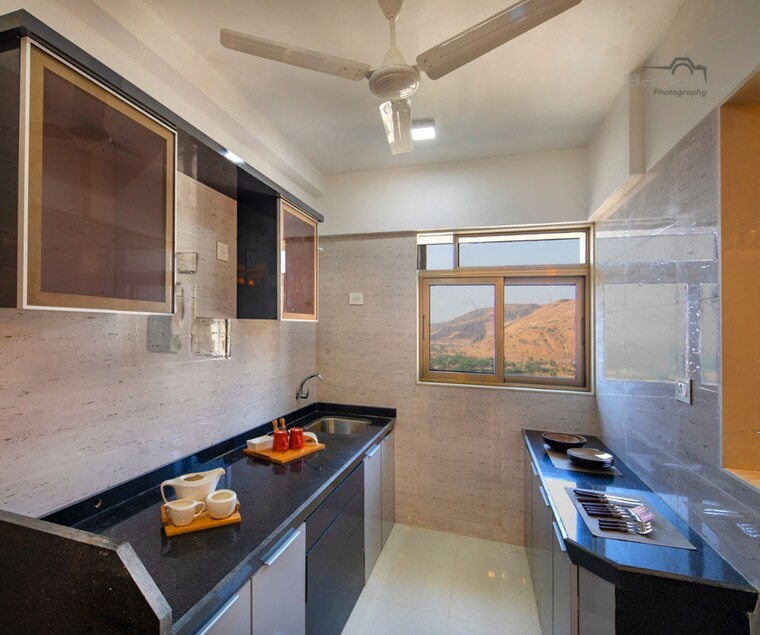 Kitchen, vishesh-balaji-symphony 2 Bedroom 810 Sq.Ft. Apartment In New Panvel Navi Mumbai 10023627