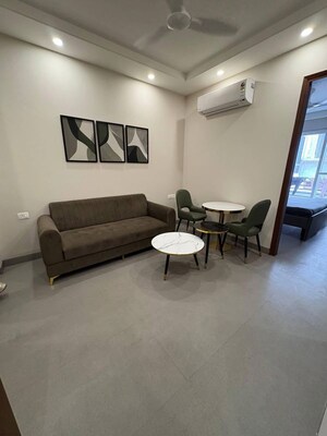 Living Room in 1 BHK Apartment at Saket – for Rent