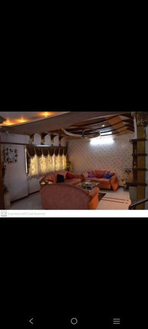 Living Room in 4 BHK Villa at Goyal Titanium One , Bodakdev – for Rent