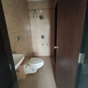 Bathroom in 1 BHK Apartment at Vihang Hills, Ghodbunder Road – for Rent