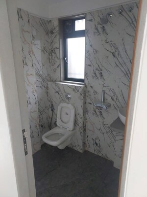 Bathroom in 1 BHK Apartment at Shivalik Bandra North Gulmohar Avenue, Bandra East – for Rent