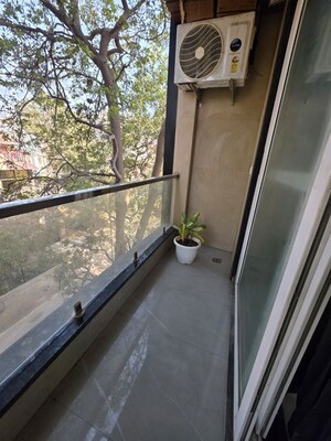 Balcony in 1 RK Builder Floor at Ambience Mall, Sector 24 – for Rent