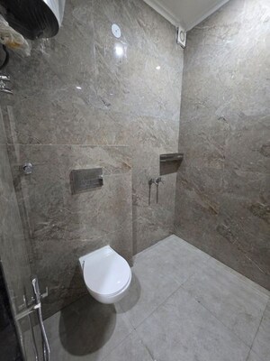 Bathroom in 1 RK Builder Floor at Ambience Mall, Sector 24 – for Rent