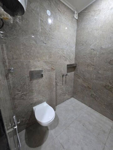 Bathroom in 1 RK Builder Floor at Ambience Mall, Sector 24 – for Rent