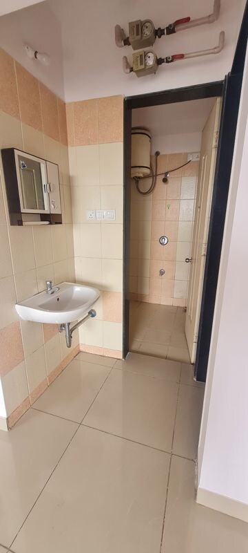 Bathroom in 1 BHK Apartment at Nanded City Mangal Bhairav, Nanded – for Rent
