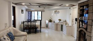 Living Room in 2 BHK Apartment at Bandra West – for Rent