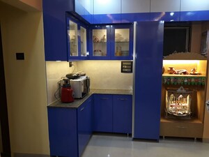 Kitchen in 2 BHK Builder Floor at Kumar Primavera, Wadgaon Sheri – for Sale