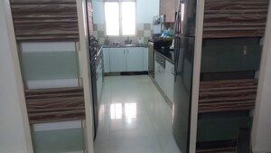 Kitchen in 4 BHK Apartment at Antriksh Sanskriti Apartment, Indrapuram – for Rent