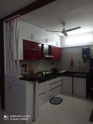 Kitchen in 1 BHK Apartment at Goodwill Nirmiti, Lohgaon – for Rent