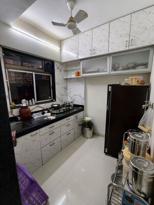 Kitchen in 1 BHK Apartment at Om CHS Kandivali, Kandivali West – for Rent