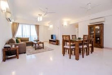 Living Room in 3 BHK Apartment at DLF Park Place, Sector 54 – for Rent