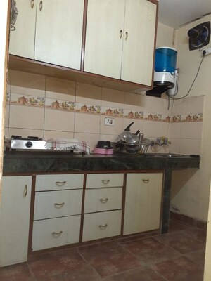 Kitchen in 2 BHK Builder Floor at Alaknanda – for Rent