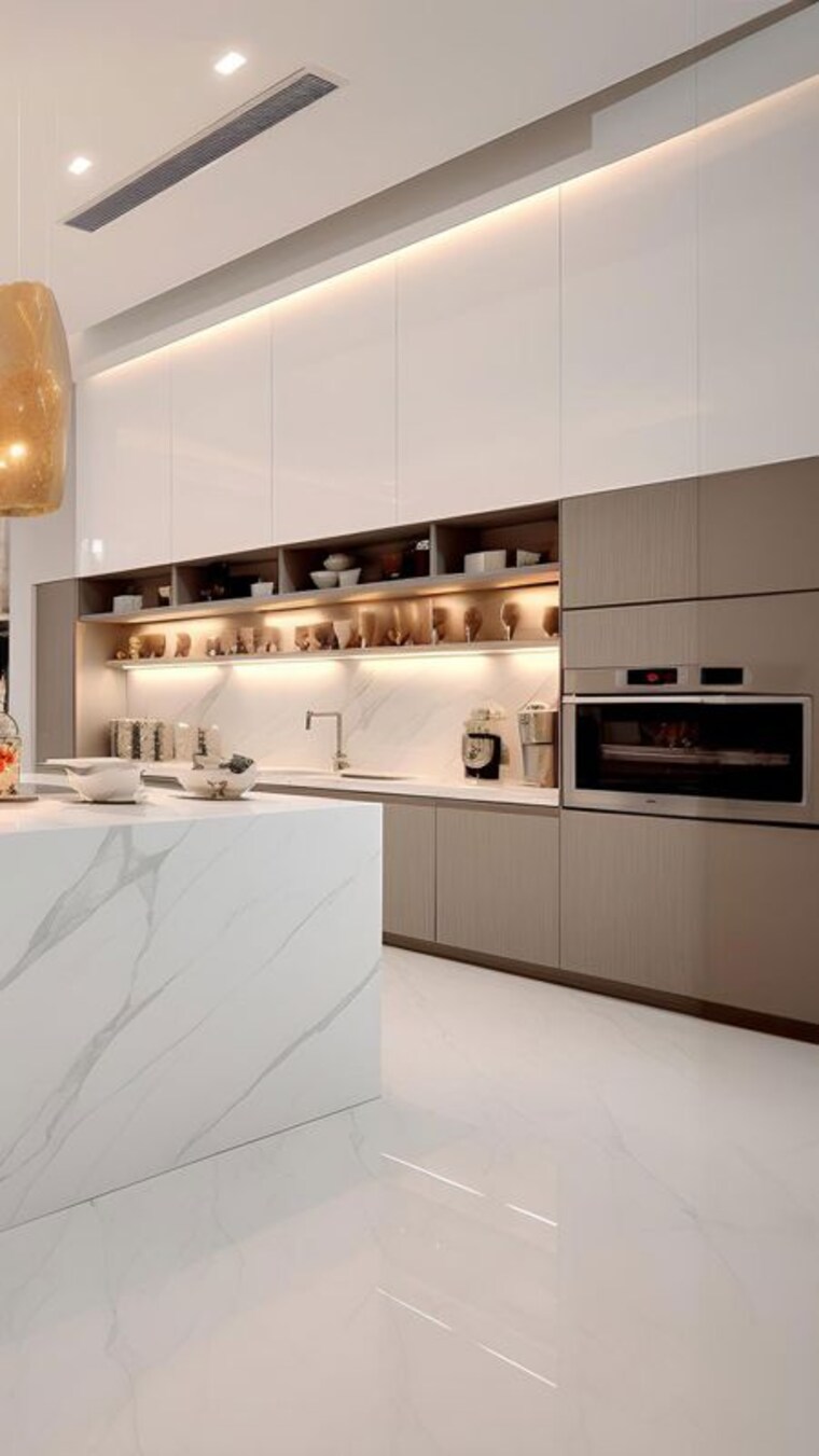 Kitchen, godrej-meridien 3 Bedroom 2026 Sq.Ft. Apartment In Sector 106 Gurgaon 9552757