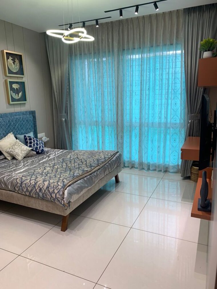 Living Room, basil-mondale 3 Bedroom 1373 Sq.Ft. Apartment In Mundhwa Pune 10024082