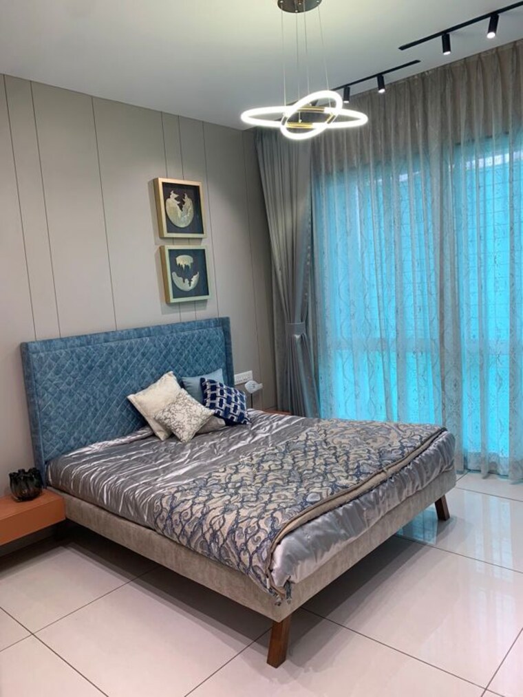 Bedroom, basil-mondale 3 Bedroom 1373 Sq.Ft. Apartment In Mundhwa Pune 10024082