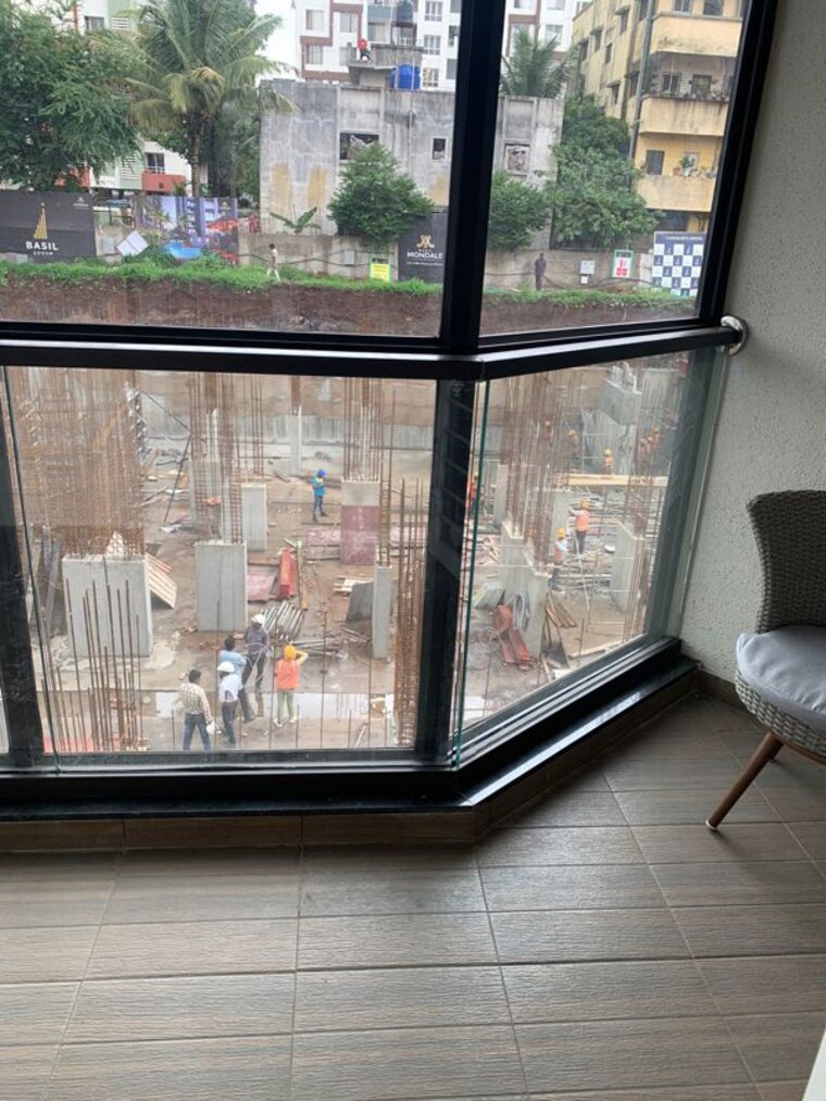 Balcony, basil-mondale 3 Bedroom 1373 Sq.Ft. Apartment In Mundhwa Pune 10024082