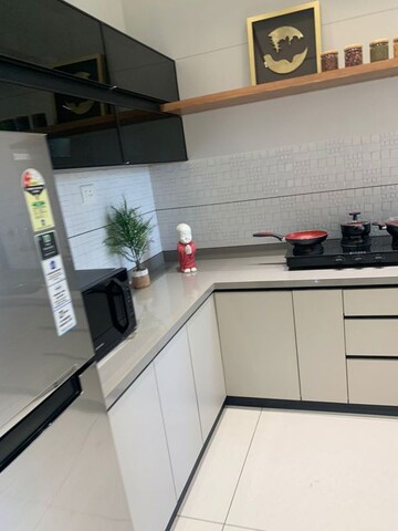 Kitchen in 3 BHK Apartment at Basil Mondale, Mundhwa – for Sale