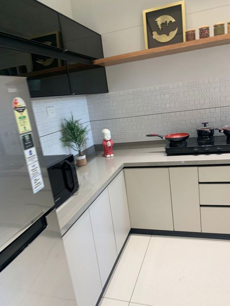 Kitchen, basil-mondale 3 Bedroom 1373 Sq.Ft. Apartment In Mundhwa Pune 10024082