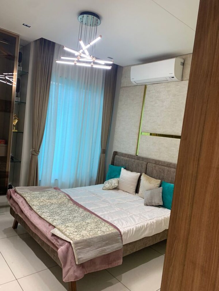 Bedroom, basil-mondale 3 Bedroom 1373 Sq.Ft. Apartment In Mundhwa Pune 10024082