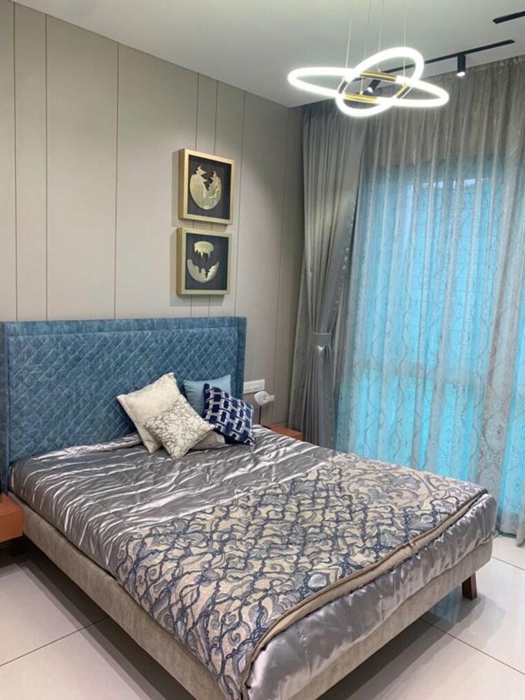 Bedroom, basil-mondale 3 Bedroom 1373 Sq.Ft. Apartment In Mundhwa Pune 10024082