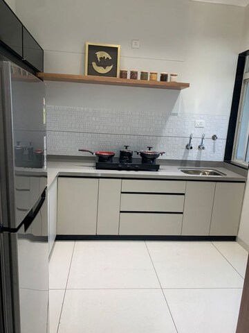 Kitchen in 3 BHK Apartment at Basil Mondale, Mundhwa – for Sale