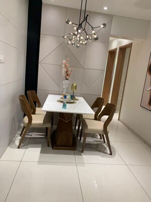 Living Room in 3 BHK Apartment at Basil Mondale, Mundhwa – for Sale