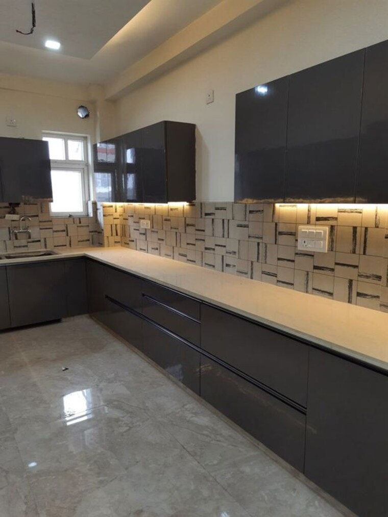 Kitchen, bp-homes 4 Bedroom 3150 Sq.Ft. Builder Floor In Sector 85 Faridabad 10024501