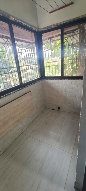 Balcony in 2 BHK Apartment at Om Balaji Kripa CHS, Nerul Sector 19 – for Rent