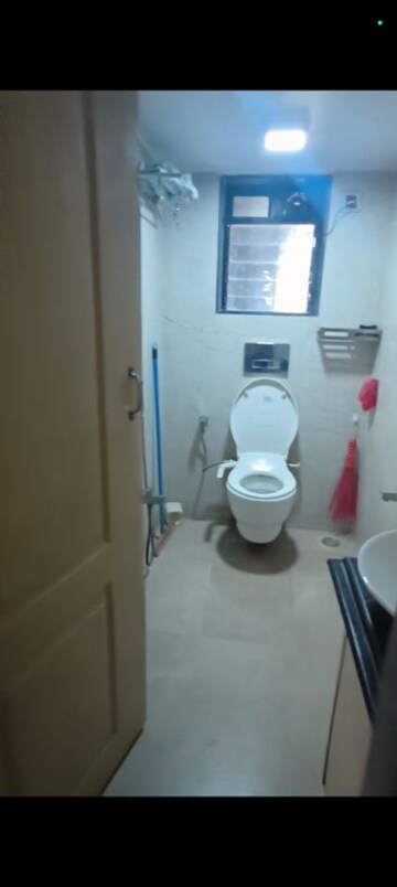 Bathroom in 1 BHK Apartment at Shree Riddhi Siddhi Sumukh Hills, Kandivali East – for Rent