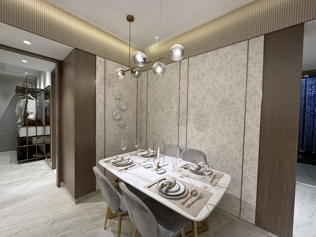 3 BHK + Study Room 1500 Sq.Ft. Apartment in L And T The Gateway