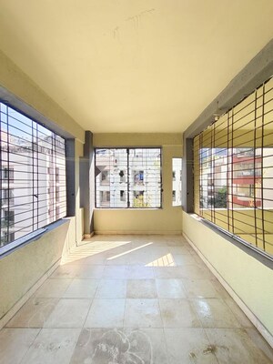 Balcony in 2 BHK Apartment at Gagandhaj Apartment, Baner Pashan Link Road – for Rent