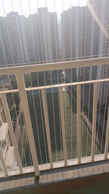 Balcony in 2 BHK Apartment at Lodha Amara, Kolshet Road – for Rent