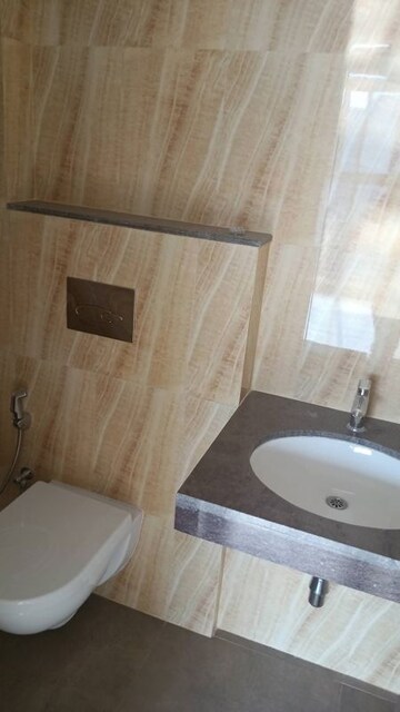 Bathroom in 2 BHK Apartment at Lodha Amara, Kolshet Road – for Rent