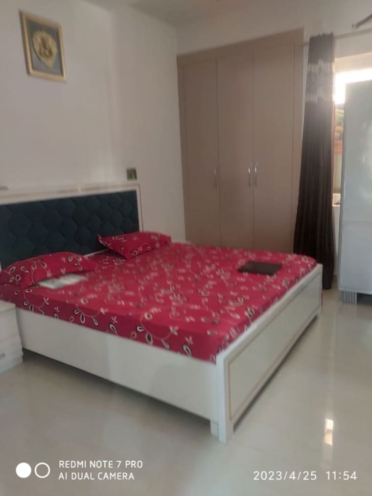 Bedroom, shiva-motia-huys 3 Bedroom 1640 Sq.Ft. Apartment In Pir Machalla Zirakpur 10024608