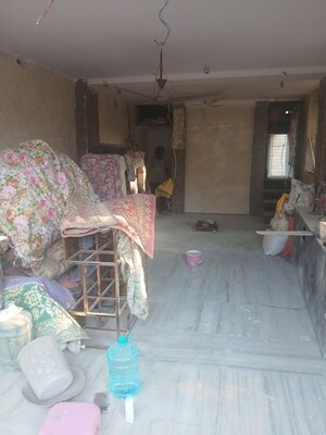 Living Room in 4 BHK Villa at Charkop Gaon – for Rent