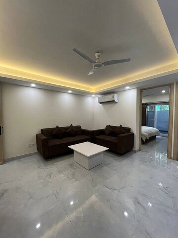 Living Room in 1 BHK Apartment at Saket – for Rent