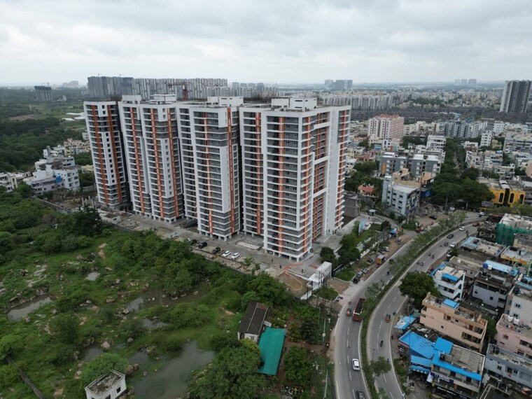 Exterior View, janapriya-sitara 2 Bedroom 580 Sq.Ft. Apartment In Sainikpuri Hyderabad 10024779