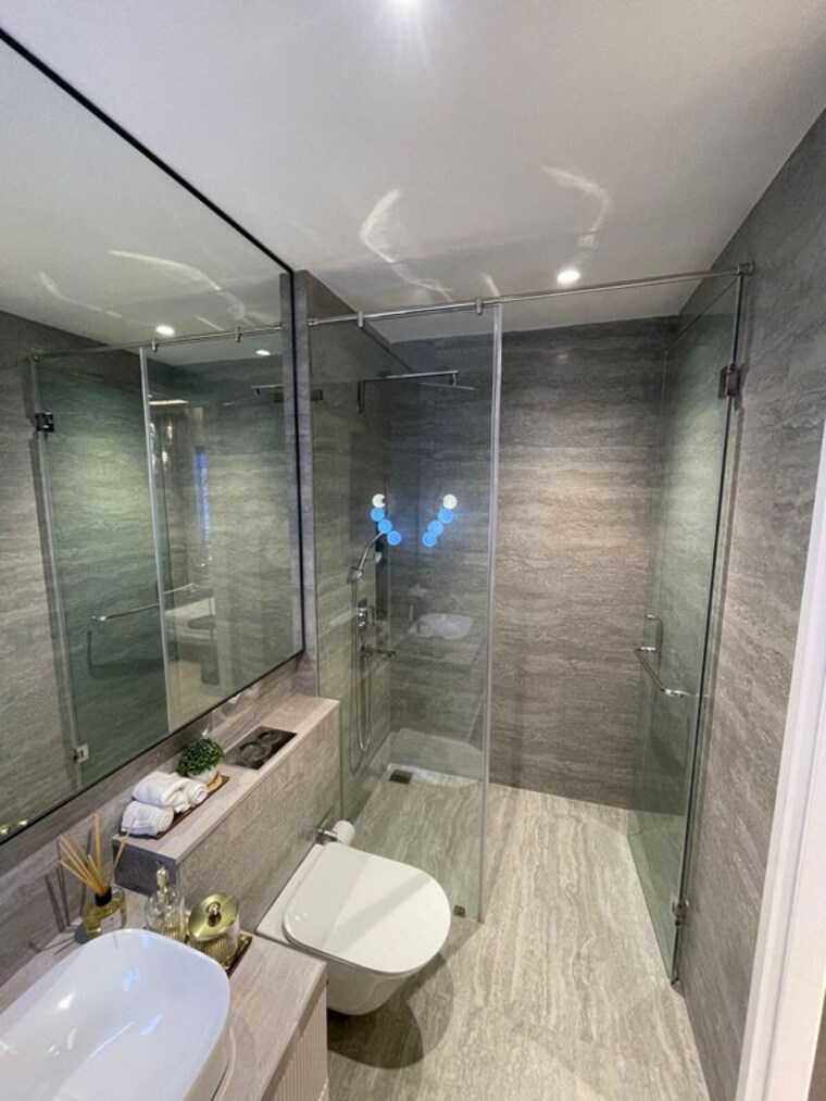 Bathroom, l-and-t-the-gateway 3 Bedroom 1490 Sq.Ft. Apartment In Sewri Mumbai 10024767