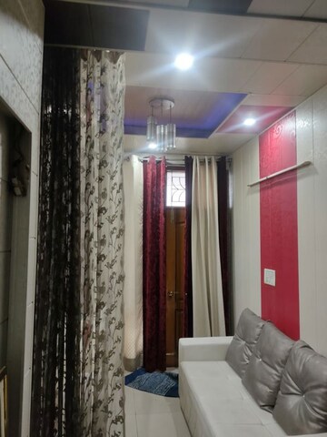 Living Room in 3 BHK Apartment at New Generation Maple Apartments, Dhakoli – for Sale