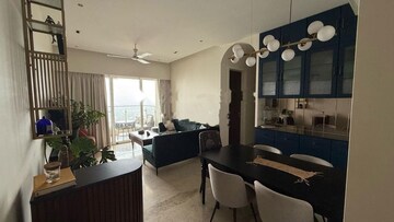 Living Room in 2 BHK Apartment at LnT Crescent Bay T3, Parel – for Rent