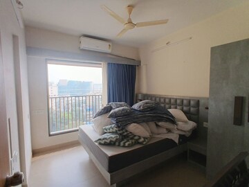 Living Room in 3 BHK Apartment at Bajaj Emerald, Andheri East – for Rent