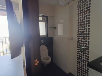 Bathroom in 3 BHK Apartment at Bajaj Emerald, Andheri East – for Rent